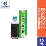 Medicated Oil Four Season  Hijau 20Ml
